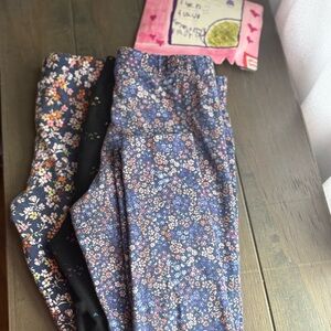 Chic Floral Legging Trio